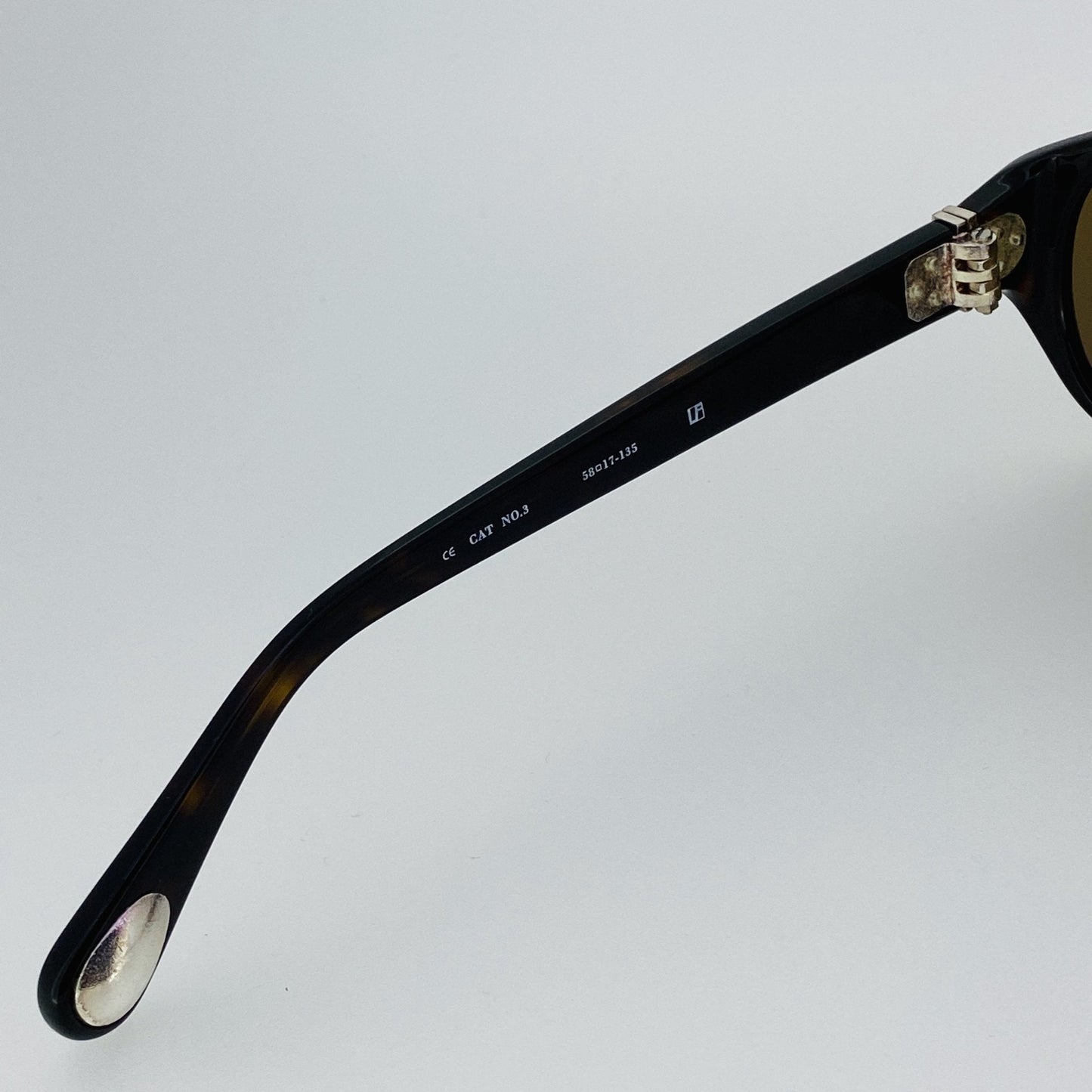 Ann Demeulemeester Sunglasses Flat Top Tortoise Shell and Brown
