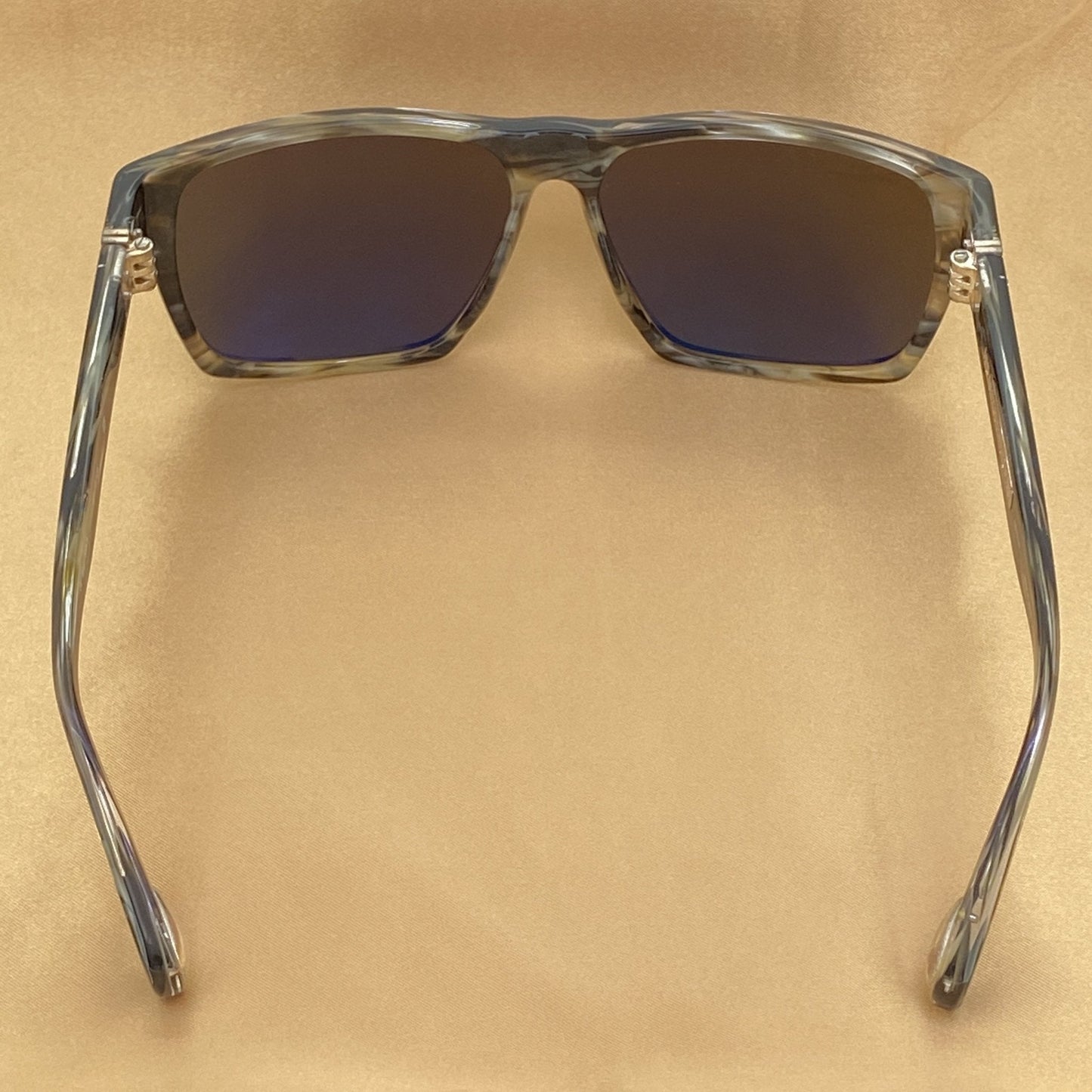 Ann Demeulemeester Sunglasses Angular Brown and Green