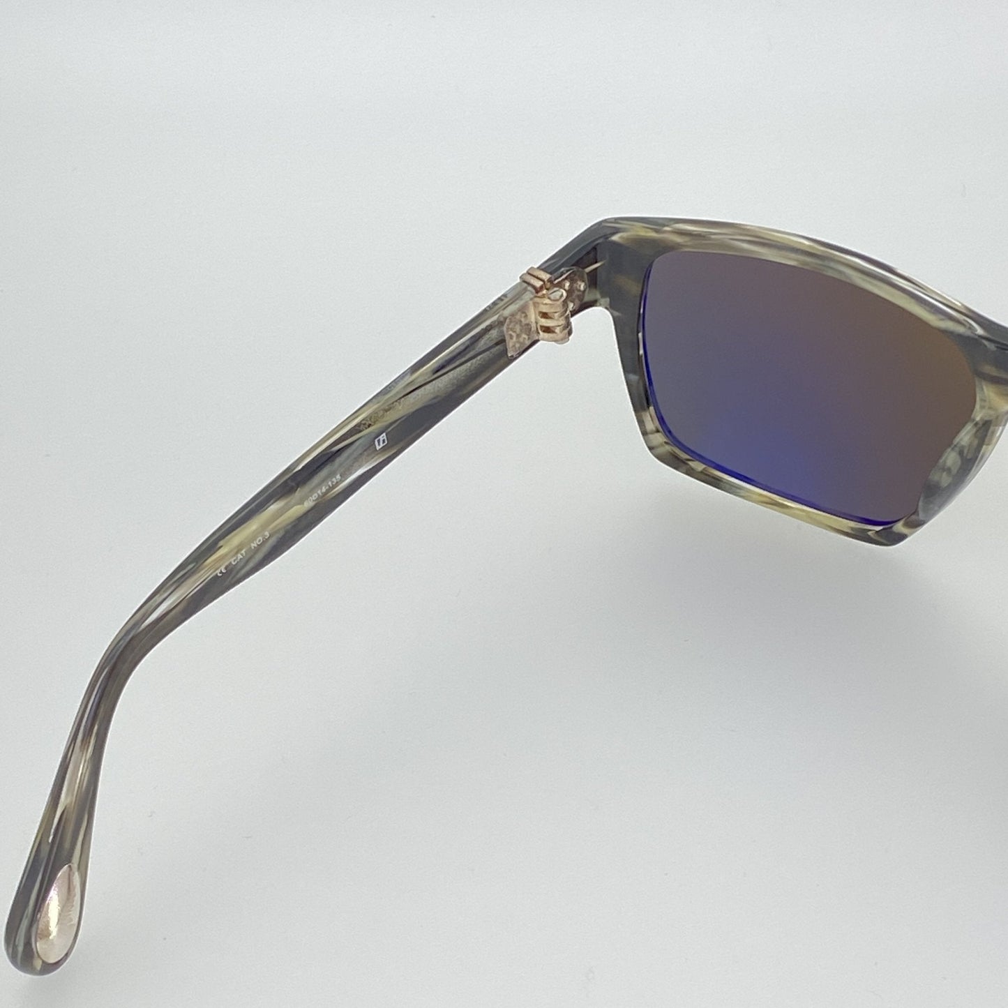 Ann Demeulemeester Sunglasses Angular Brown and Green