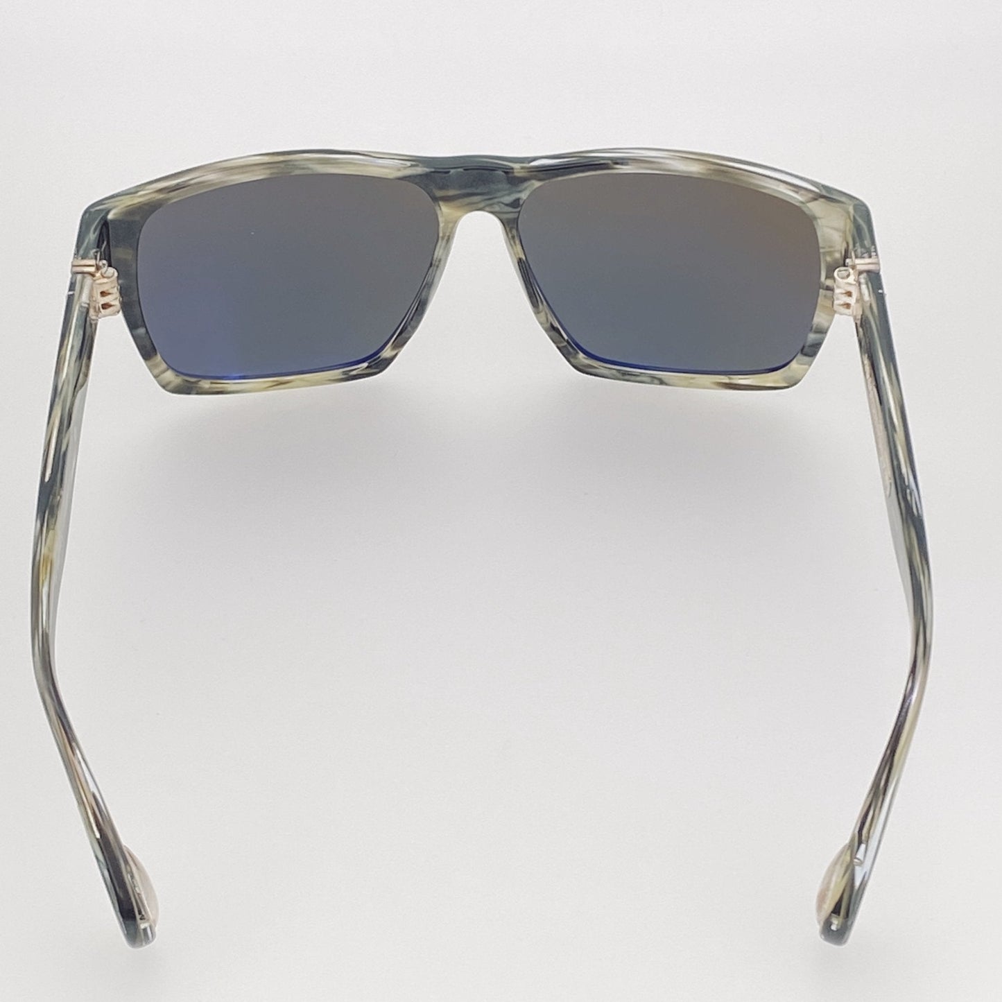 Ann Demeulemeester Sunglasses Angular Brown and Green