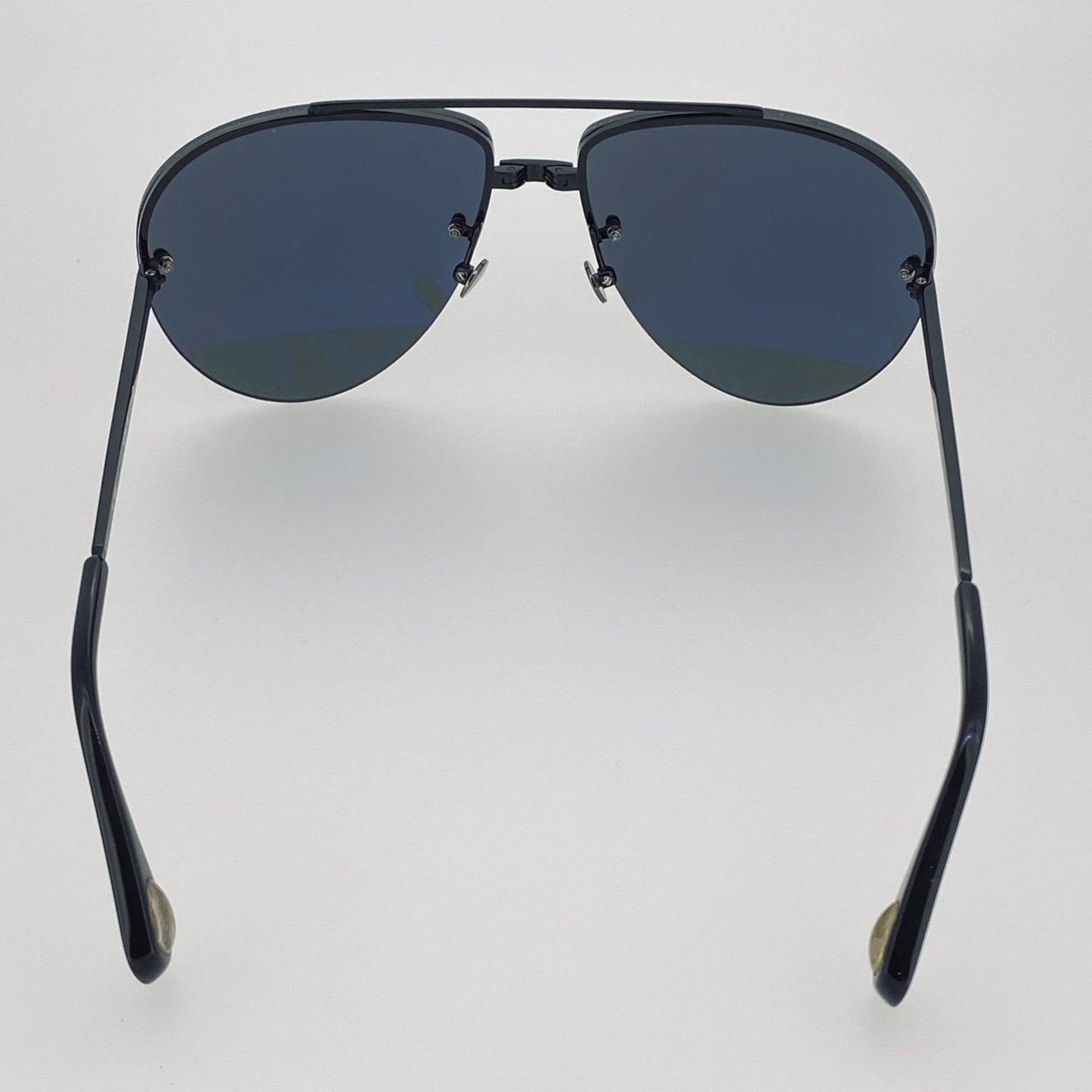Ann Demeulemeester Men's Sunglasses Black and Grey AD13C4SUN