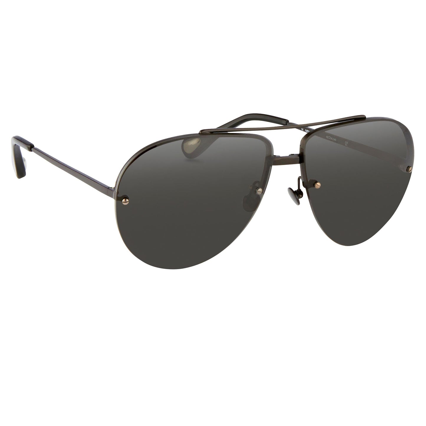 Ann Demeulemeester Men's Sunglasses Black and Grey AD13C4SUN