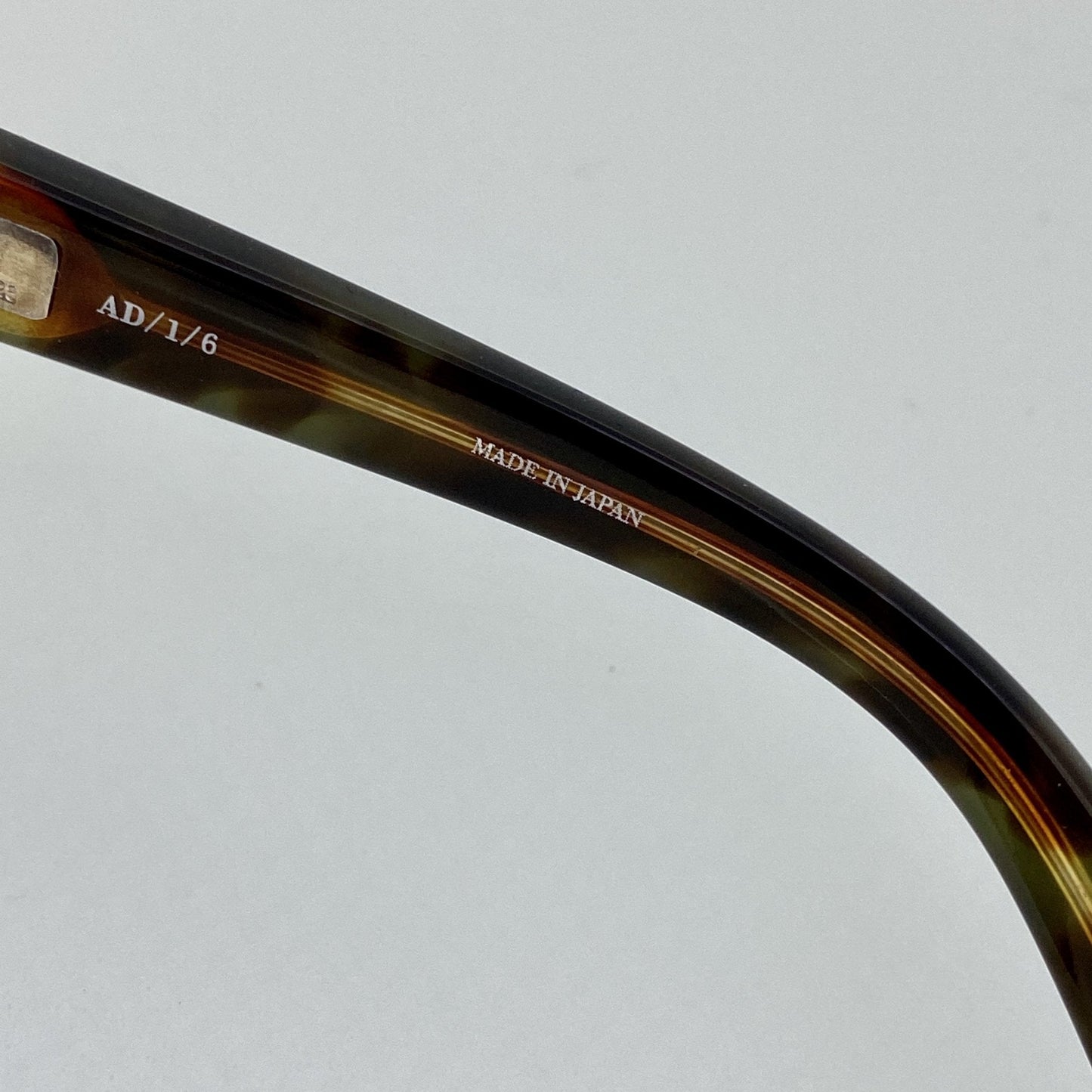 Ann Demeulemeester Sunglasses Flat Top Black and Brown Graduated