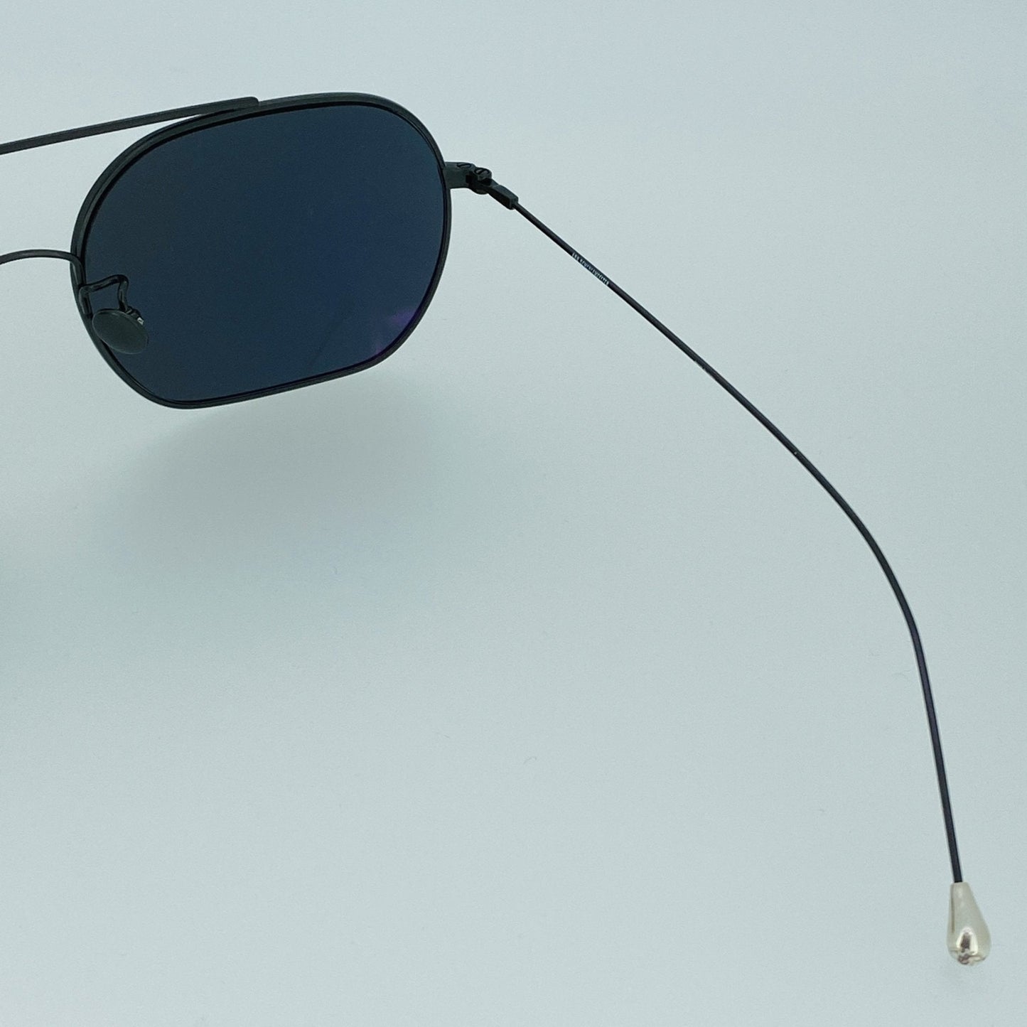 Ann Demeulemeester Sunglasses Round Gun Metal and Grey AD63C2SUN