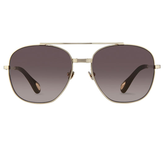 Ann Demeulemeester Men's Sunglasses Silver and Gray AD12C1SUN