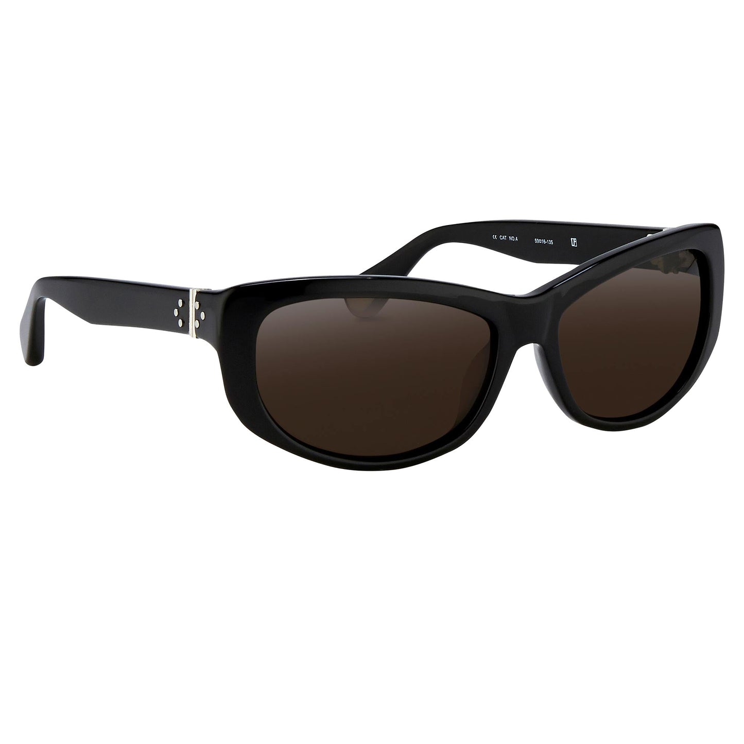 Ann Demeulemeester Sunglasses Cat Eye Black and Grey