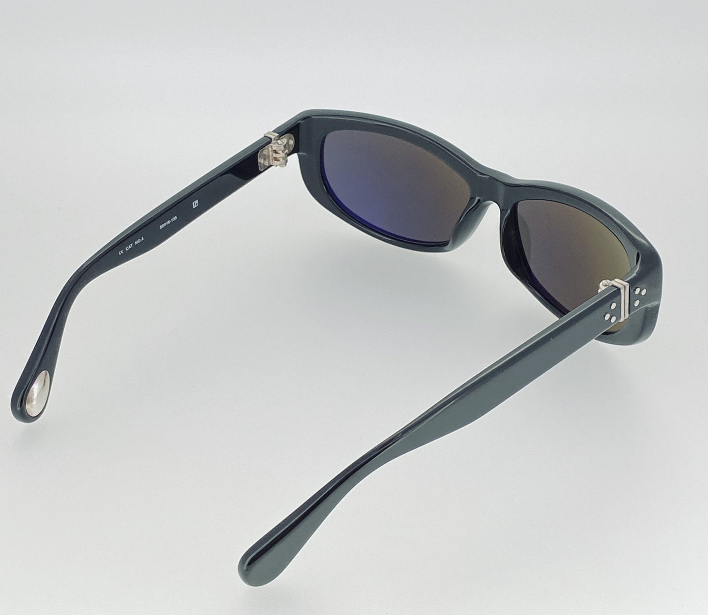 Ann Demeulemeester Sunglasses Cat Eye Black and Grey