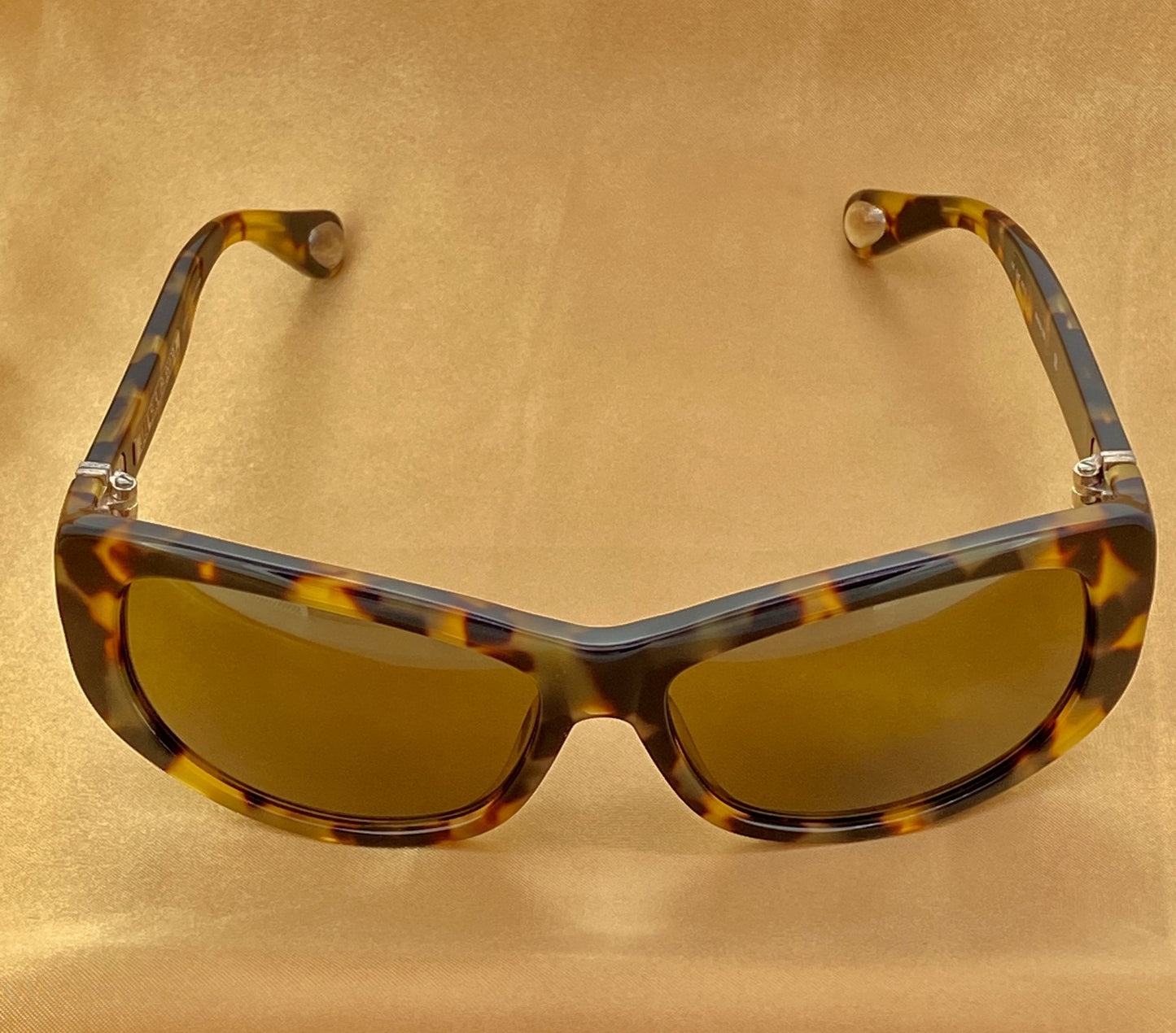 Ann Demeulemeester Ladies Sunglasses Cat Eye Tortoise Shell and Brown AD29C2SUN