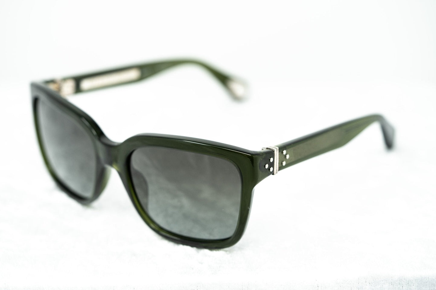 Ann Demeulemeester Sunglasses D-Frame Green