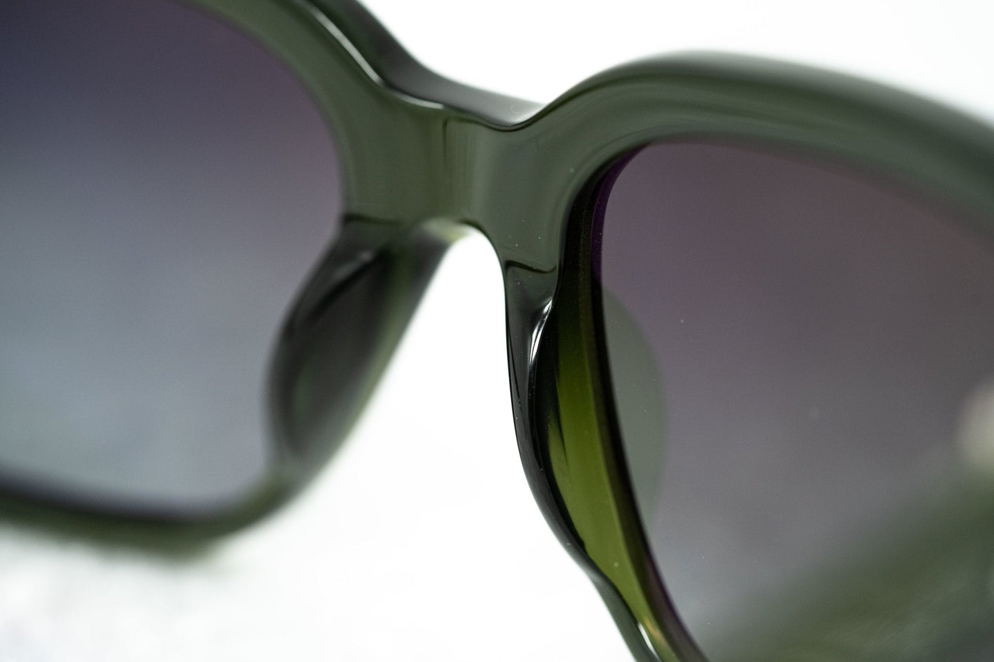 Ann Demeulemeester Sunglasses D-Frame Green