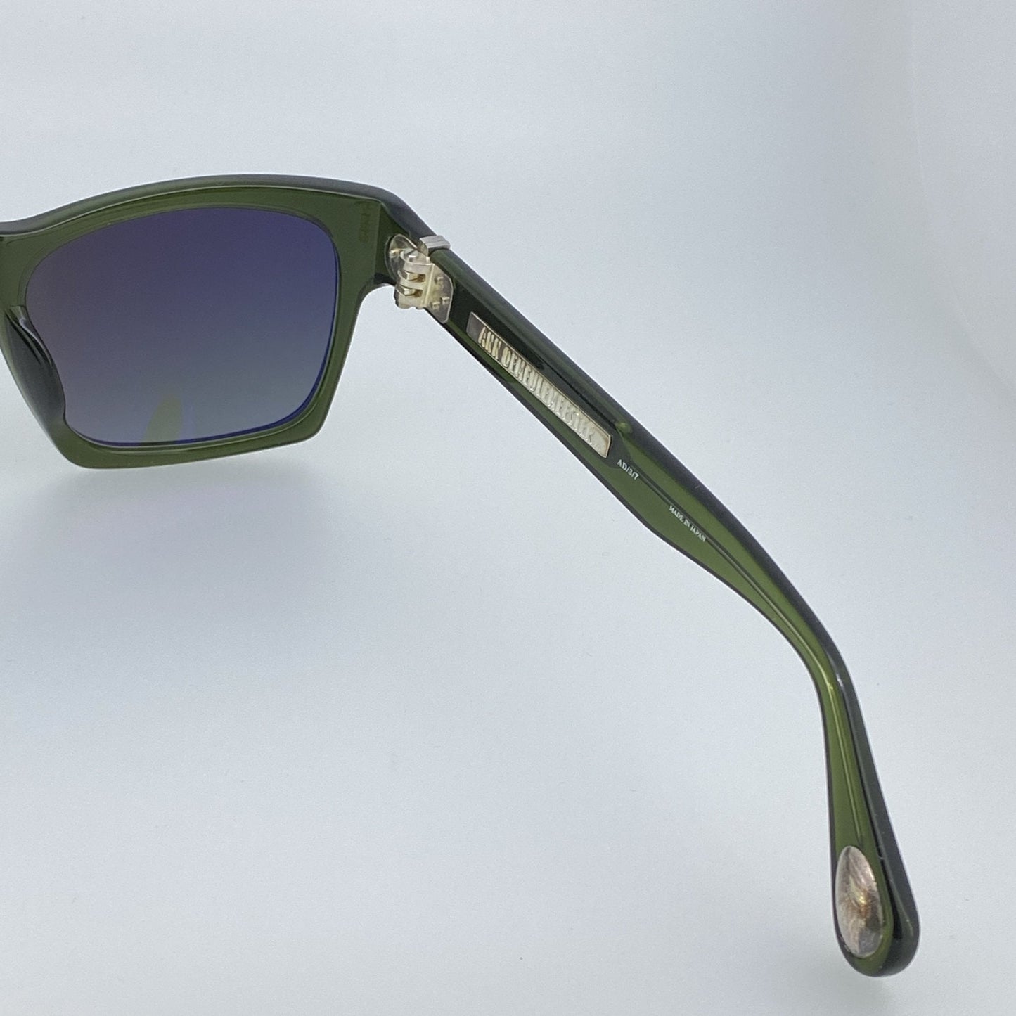 Ann Demeulemeester Sunglasses D-Frame Green and Green Graduated AD3C7SUN