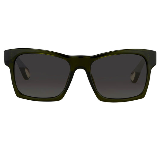 Ann Demeulemeester Sunglasses D-Frame Green and Green Graduated AD3C7SUN