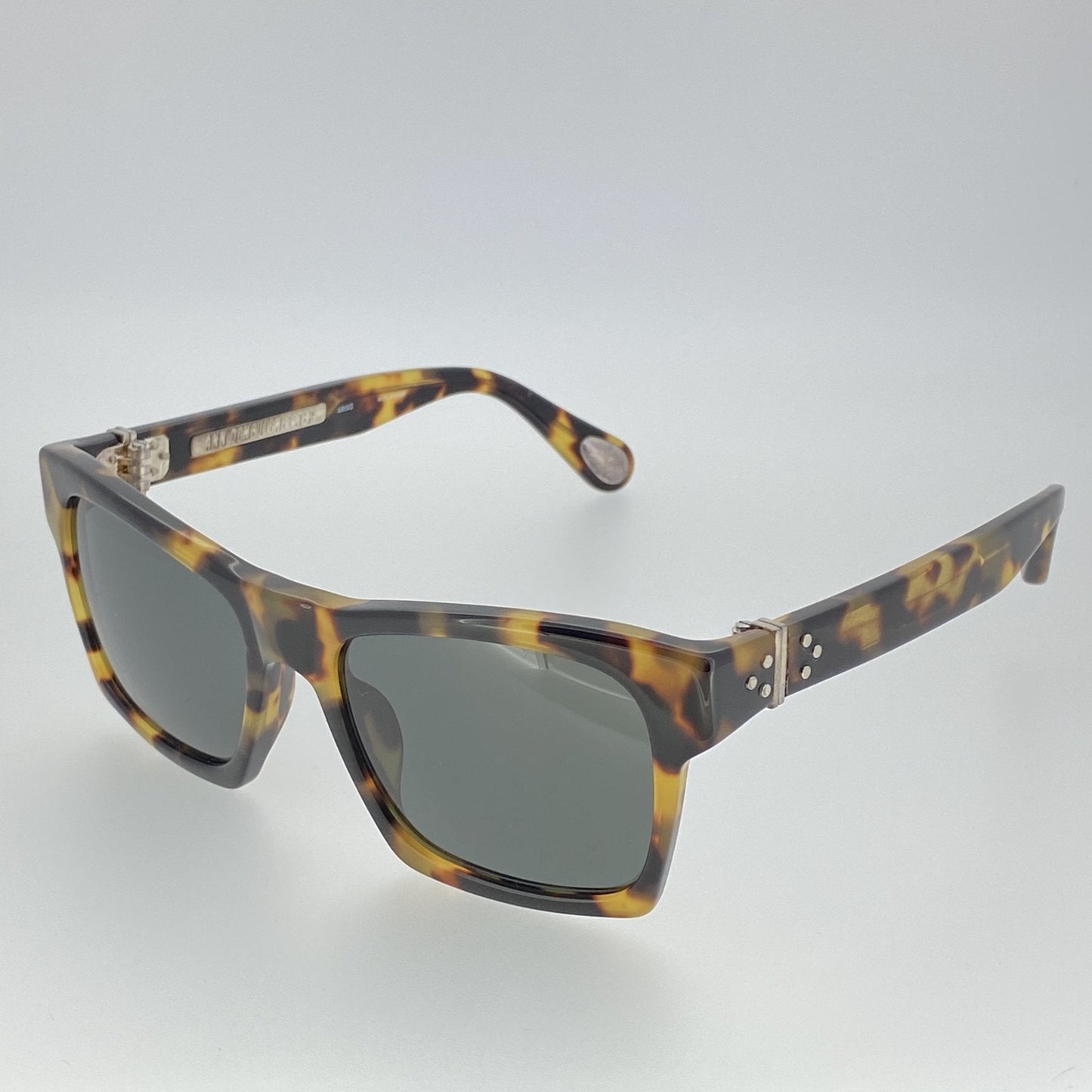 Ann Demeulemeester Sunglasses D-Frame Tortoise and Grey