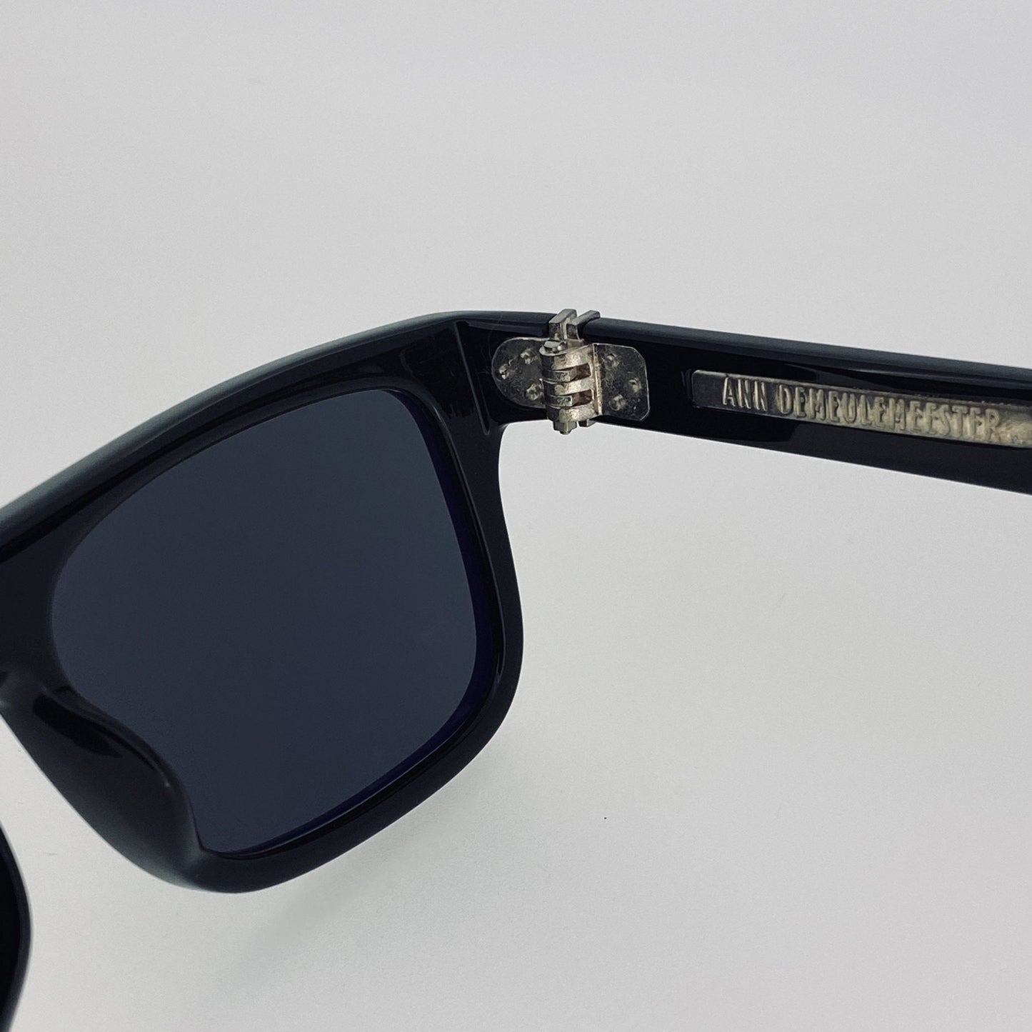 Ann Demeulemeester Sunglasses Flat Top Black and Grey