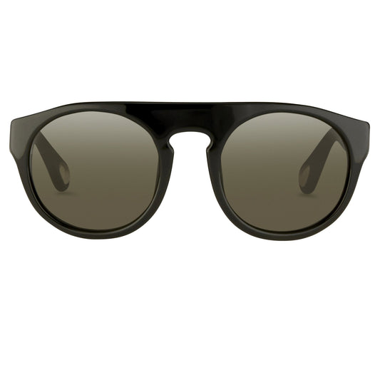 Ann Demeulemeester Sunglasses Flat Top Black and Grey Gradient AD10C1SUN