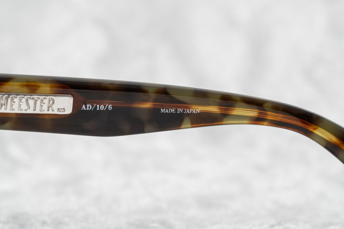 Ann Demeulemeester Sunglasses Flat Top Black and Brown AD10C6SUN