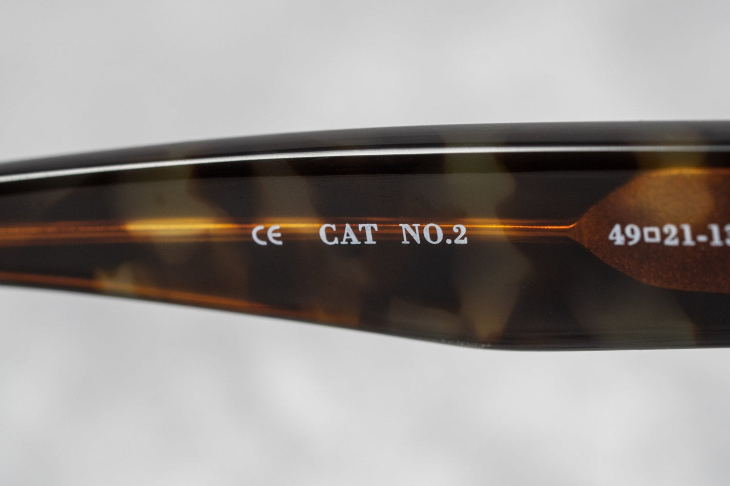 Ann Demeulemeester Sunglasses Flat Top Black and Brown AD10C6SUN