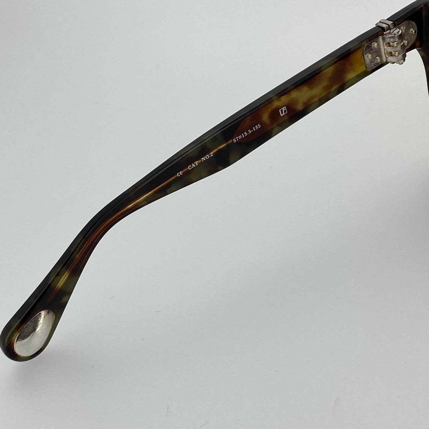 Ann Demeulemeester Sunglasses Flat Top Black and Brown