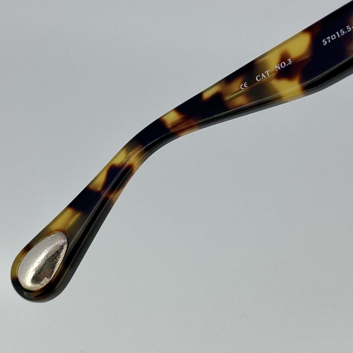 Ann Demeulemeester Men's Sunglasses Flat Top Tortoise and Grey AD2C2SUN