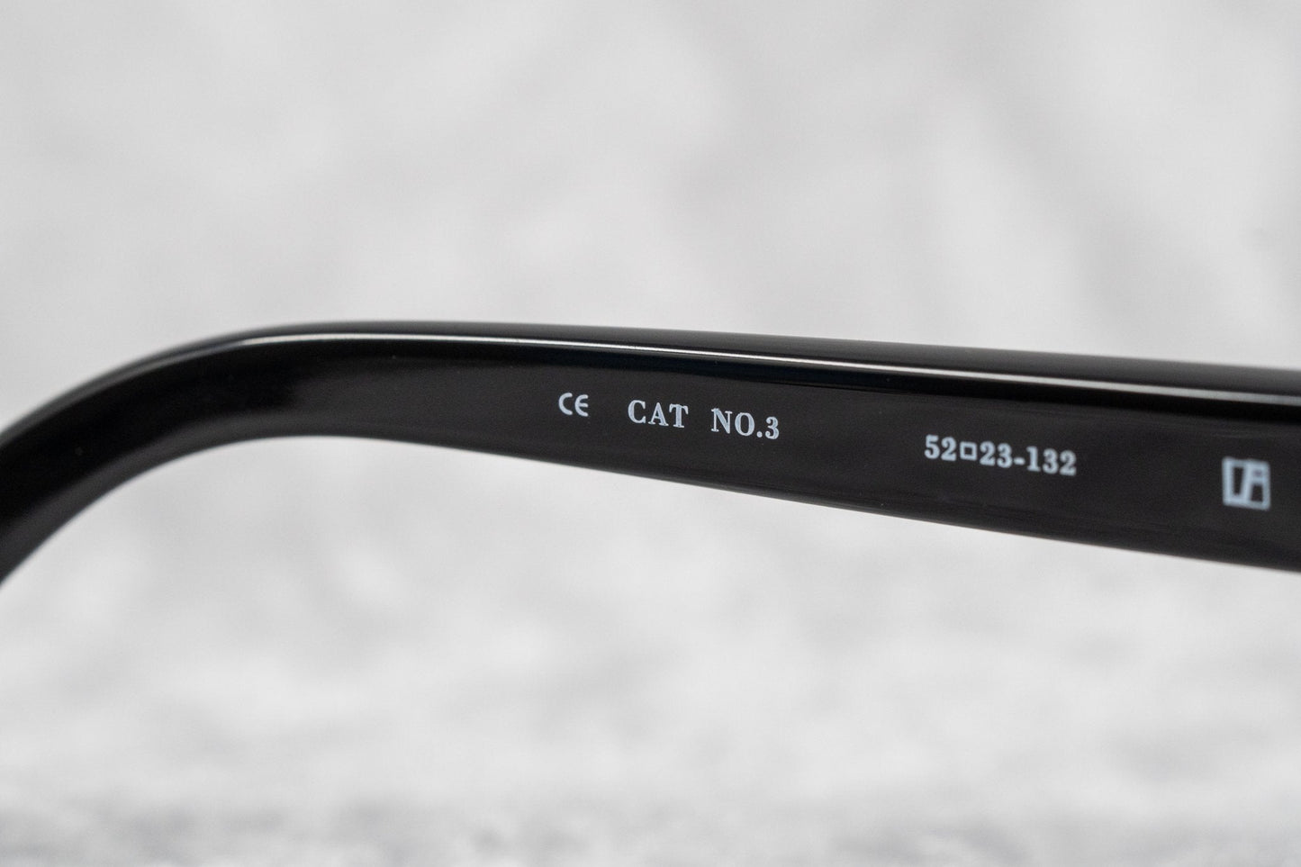 Ann Demeulemeester Ladies Sunglasses Oval Black and Grey AD8C1SUN