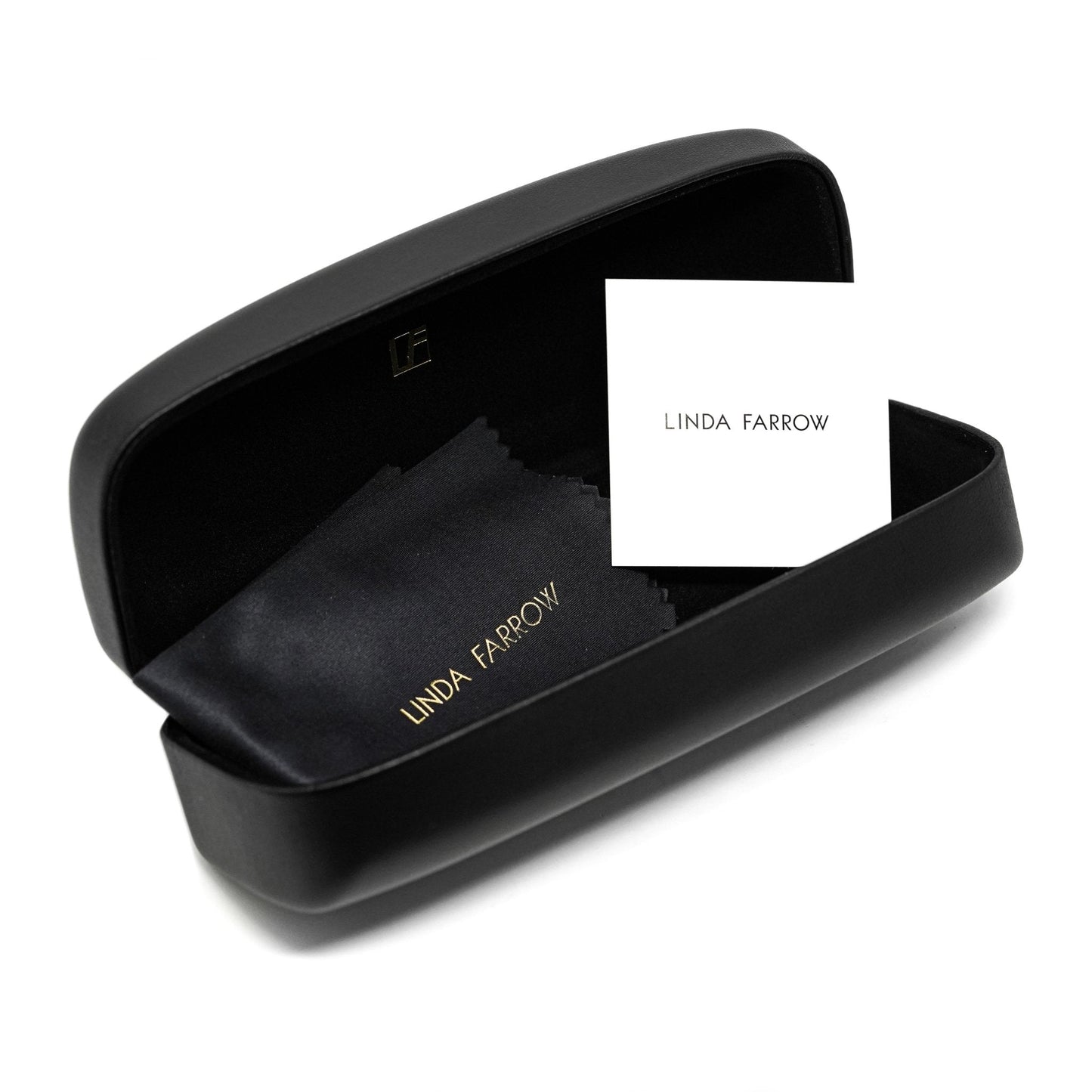 Ann Demeulemeester Ladies Sunglasses Oval Black and Brown Graduated AD8C6SUN