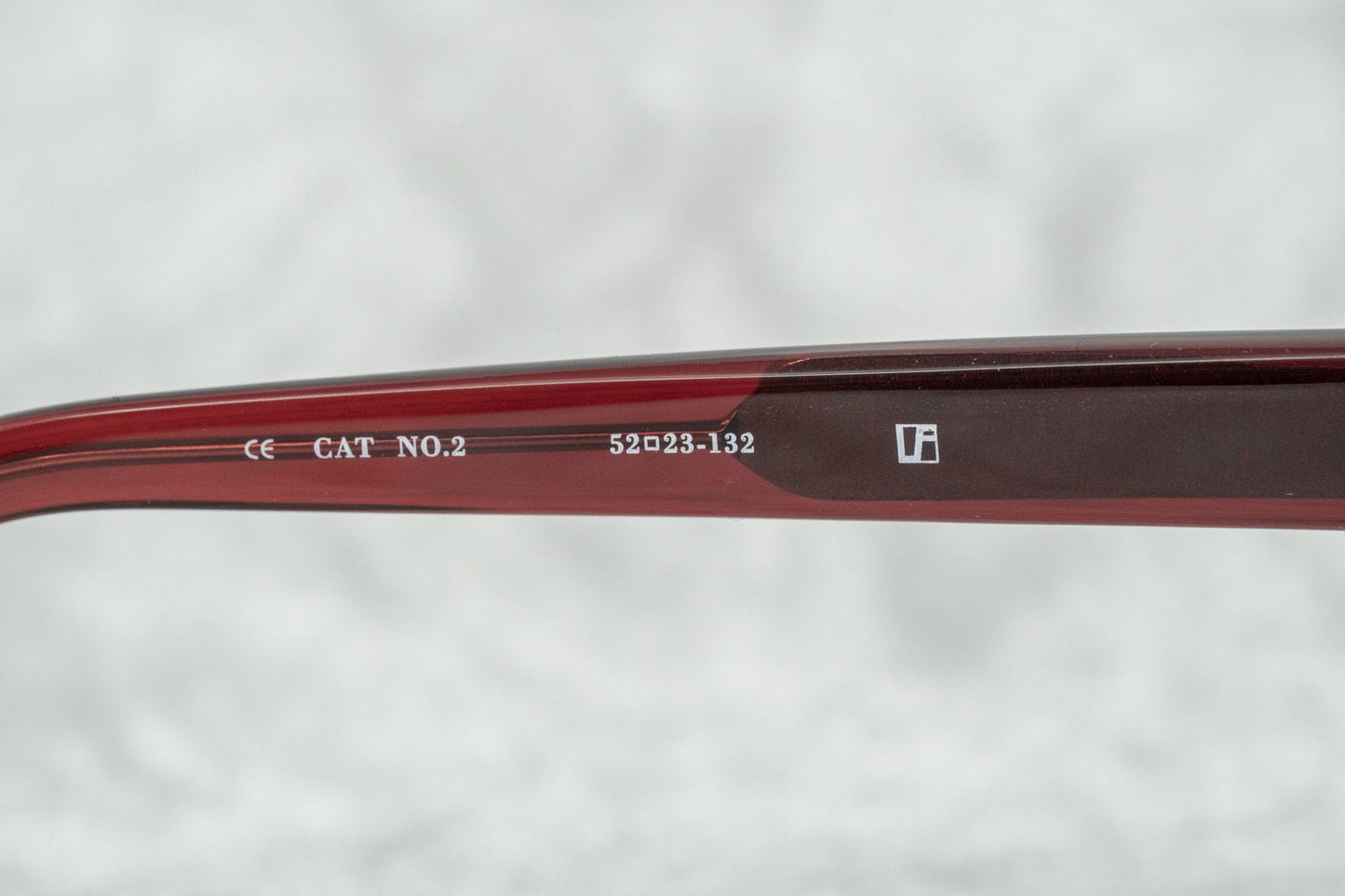 Ann Demeulemeester Sunglasses Oval Red Silver and Blue