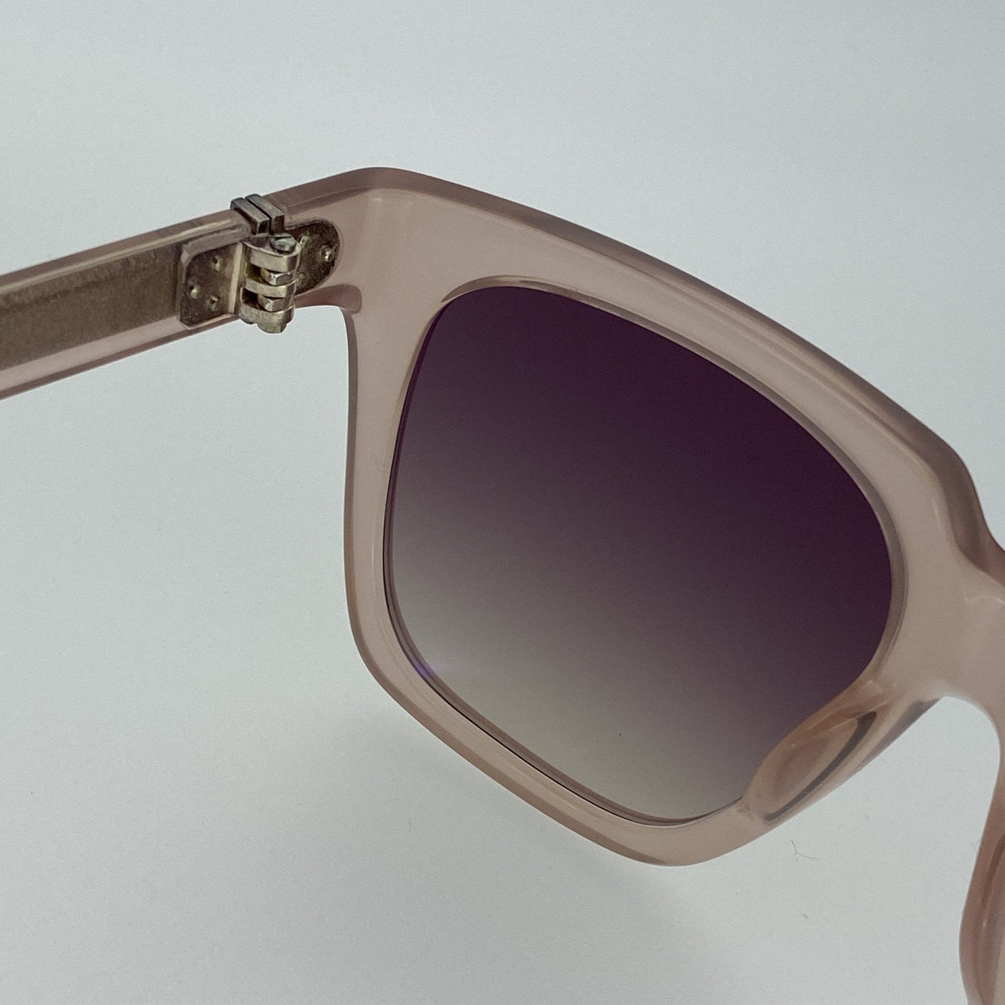Ann Demeulemeester Sunglasses Oversized Blush Pink and Brown