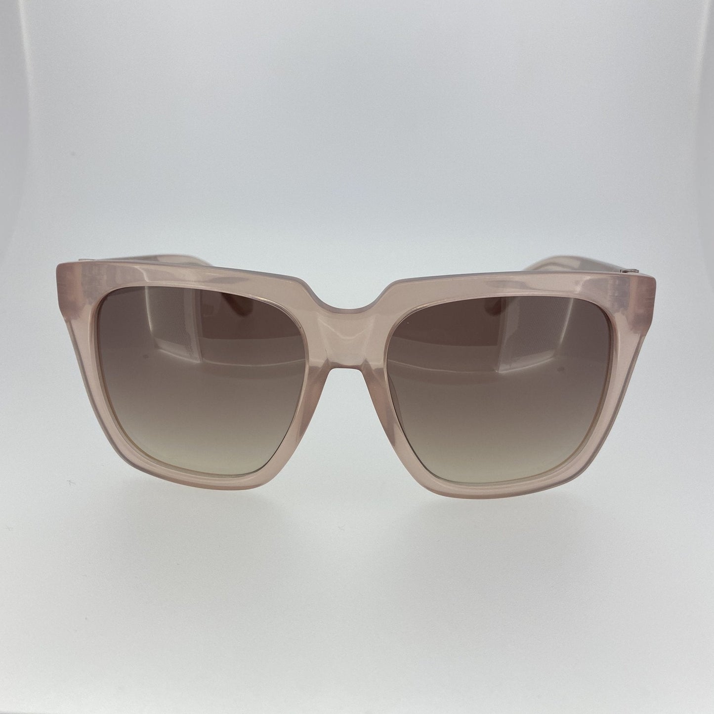 Ann Demeulemeester Sunglasses Oversized Blush Pink and Brown
