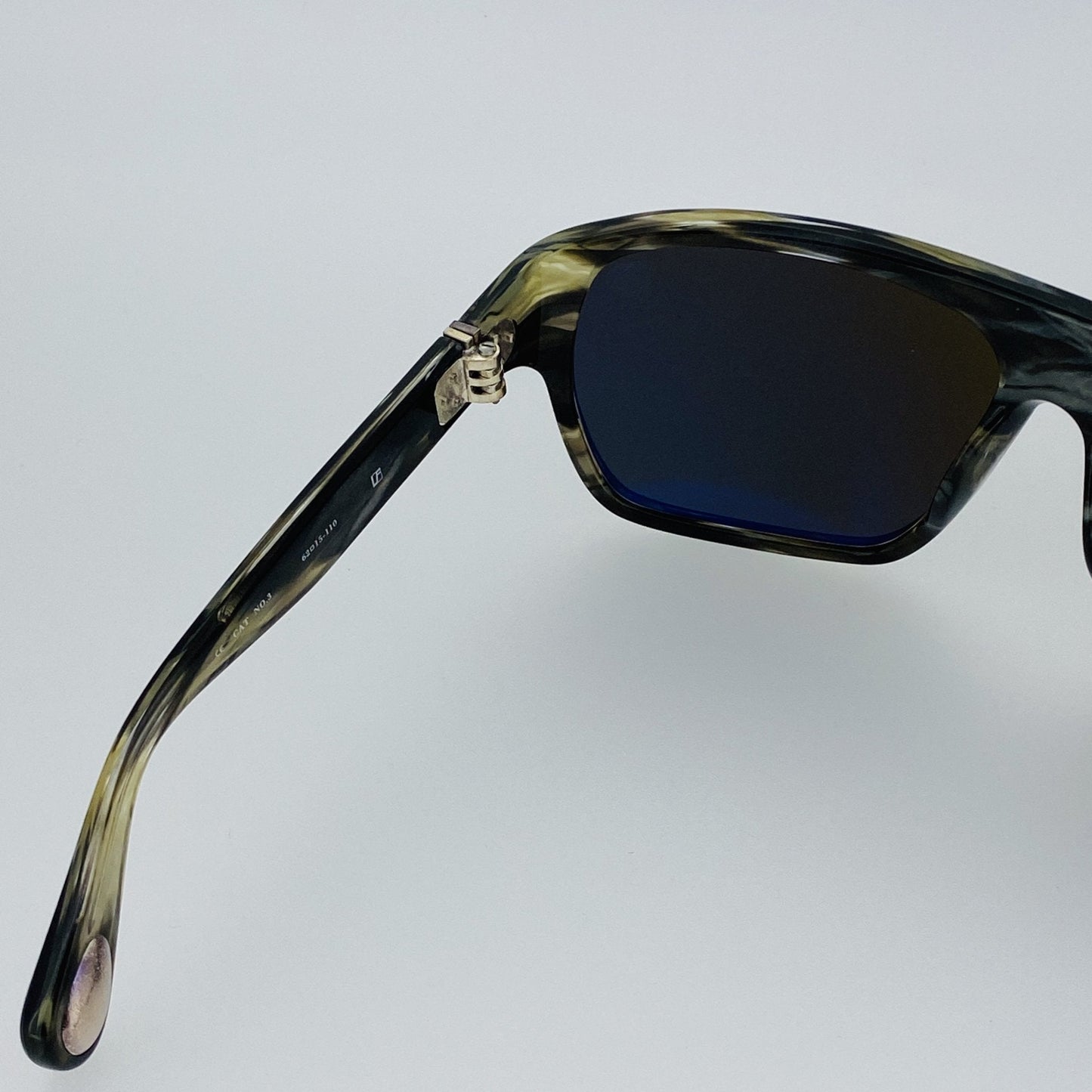 Ann Demeulemeester Men's Sunglasses Oversized Brown and Green AD31C3SUN