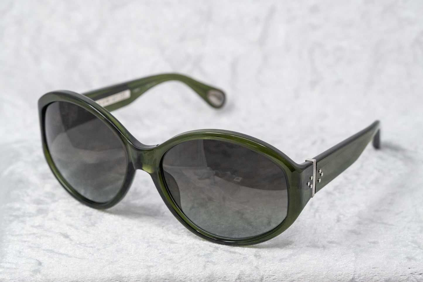 Ann Demeulemeester Ladies Sunglasses Oversized Green AD6C7SUN