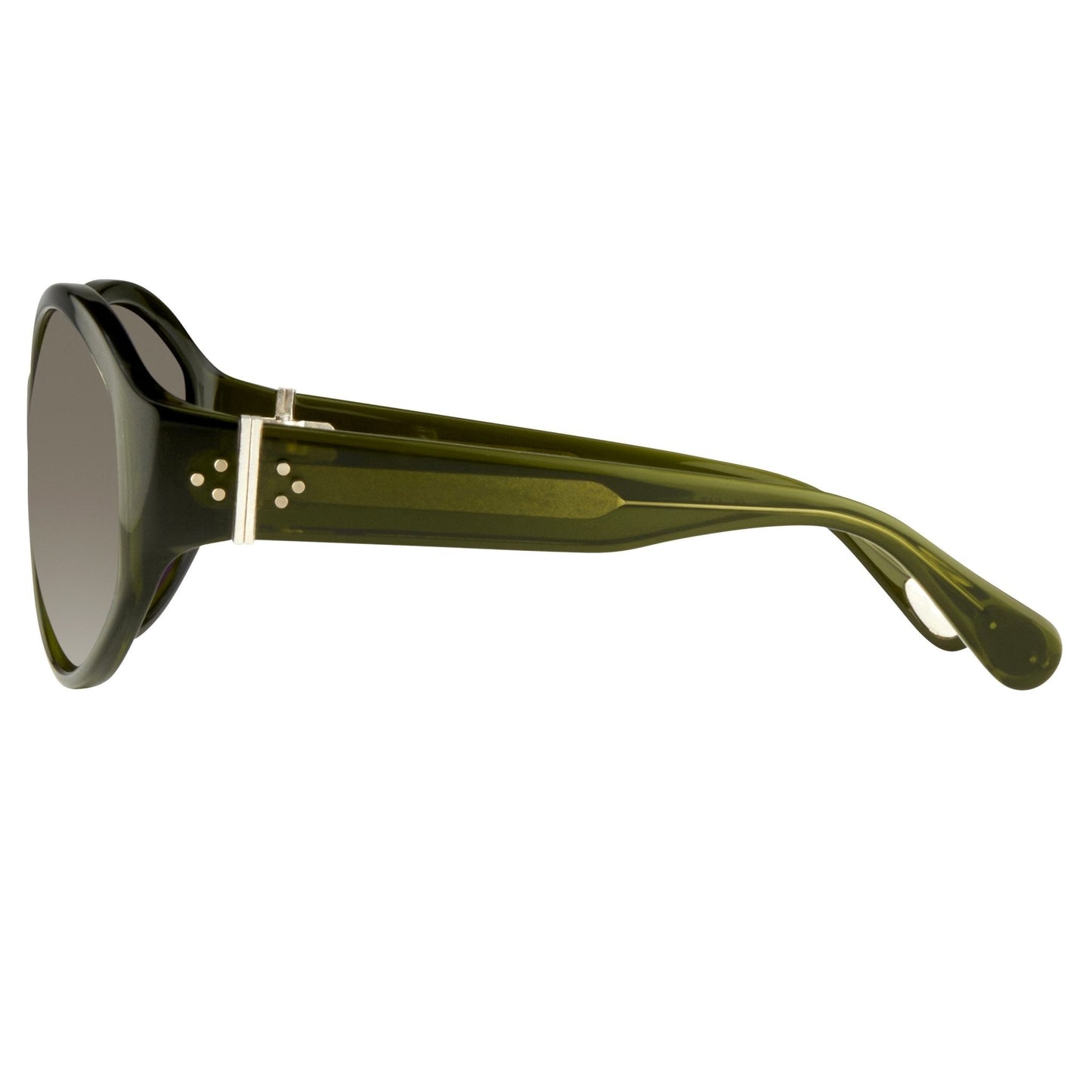 Ann Demeulemeester Ladies Sunglasses Oversized Green AD6C7SUN
