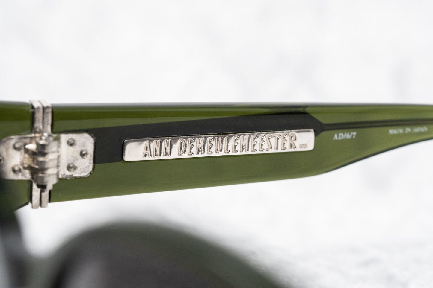 Ann Demeulemeester Ladies Sunglasses Oversized Green AD6C7SUN