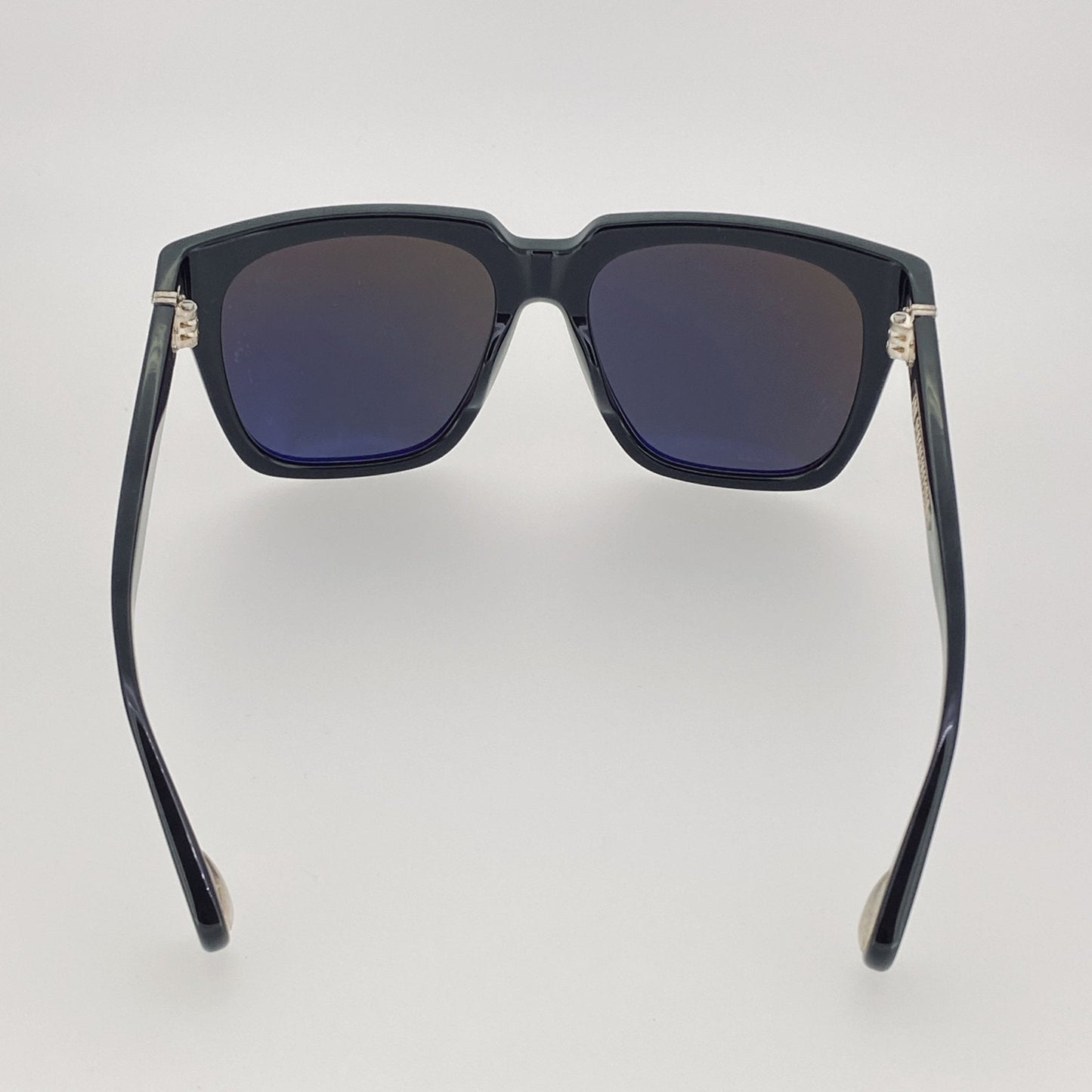 Ann Demeulemeester Men's Sunglasses Oversized Black and Grey AD21C1SUN
