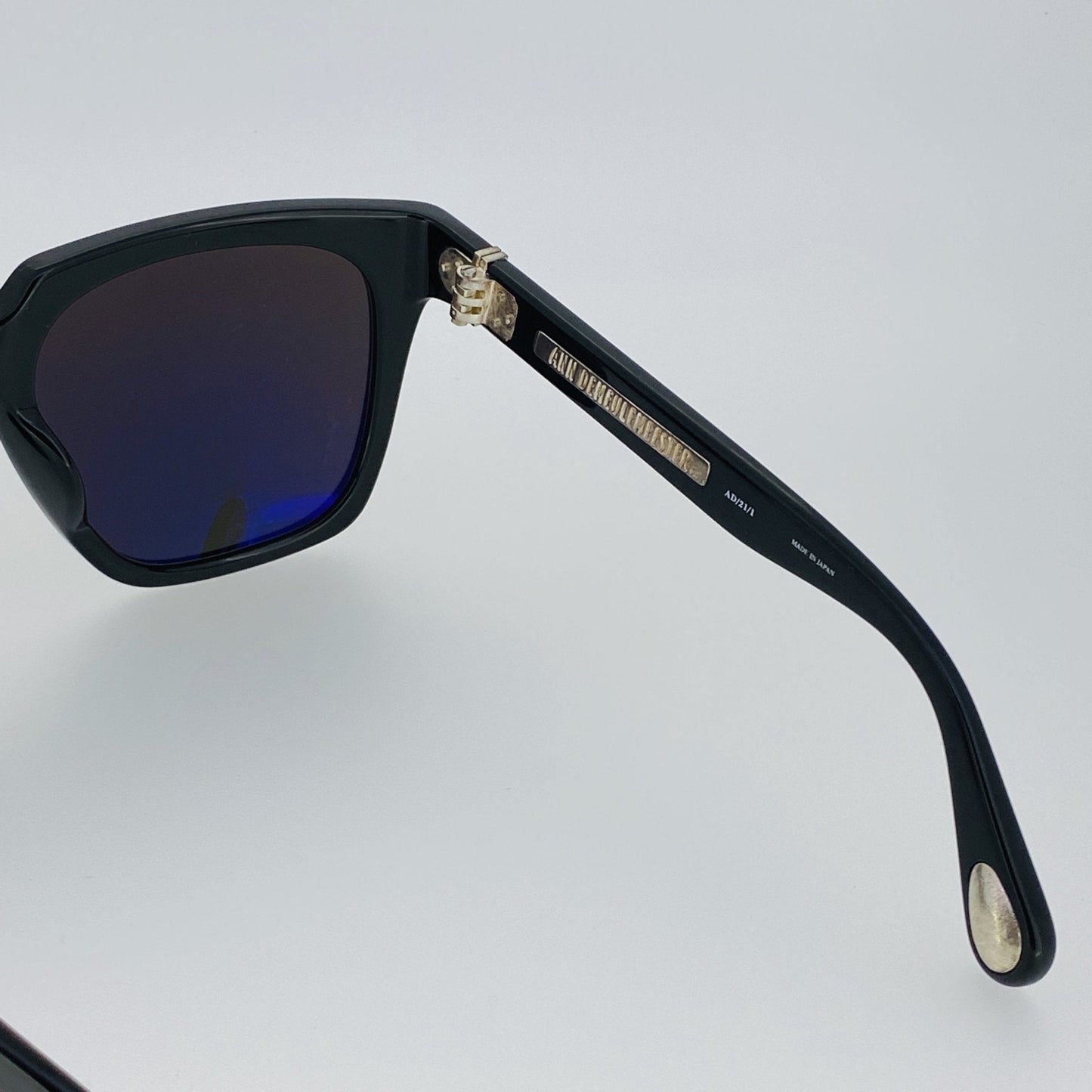 Ann Demeulemeester Men's Sunglasses Oversized Black and Grey AD21C1SUN