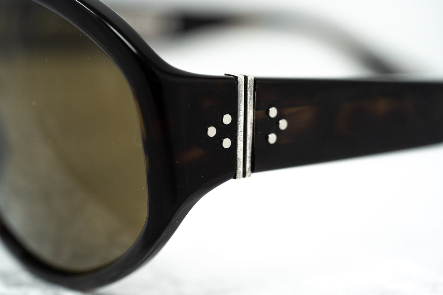 Ann Demeulemeester Ladies Sunglasses Oversized Tortoise Shell and Brown AD6C4SUN