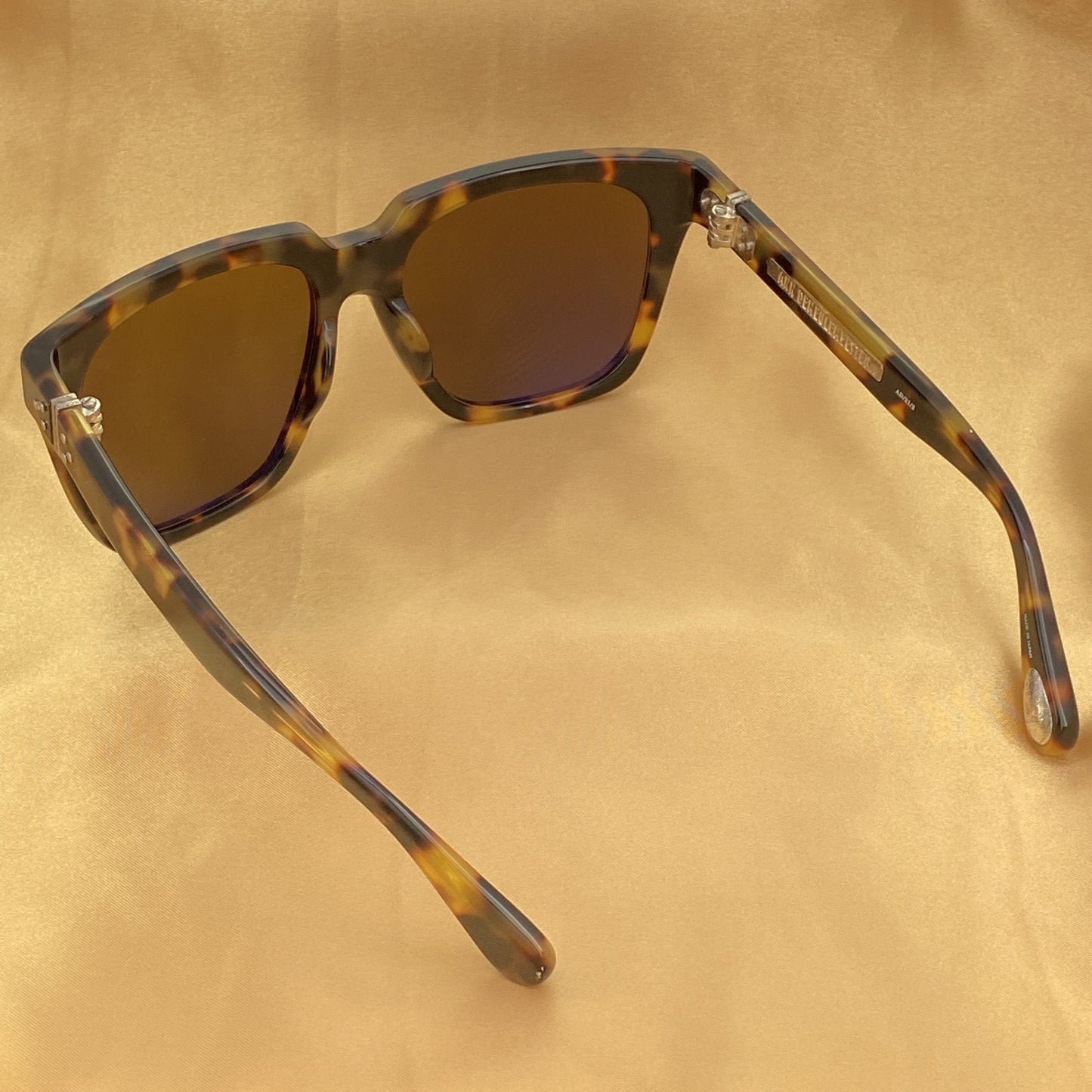 Ann Demeulemeester Sunglasses Oversized Tortoise Shell and Brown