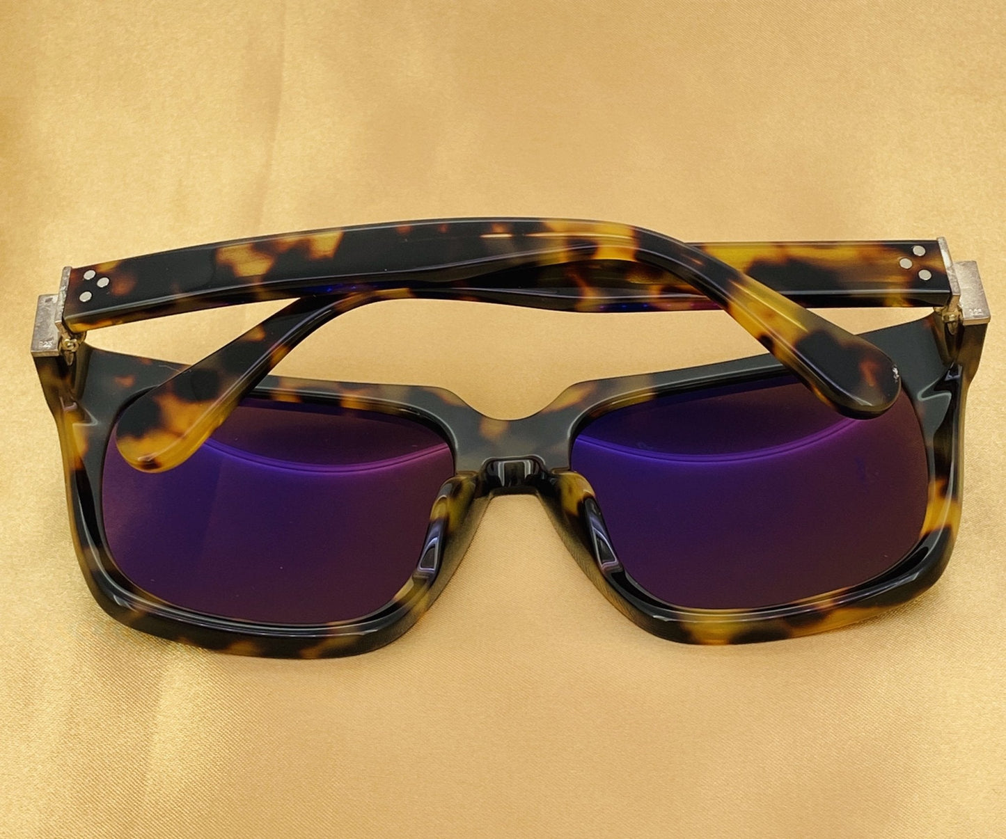 Ann Demeulemeester Sunglasses Oversized Tortoise Shell and Brown
