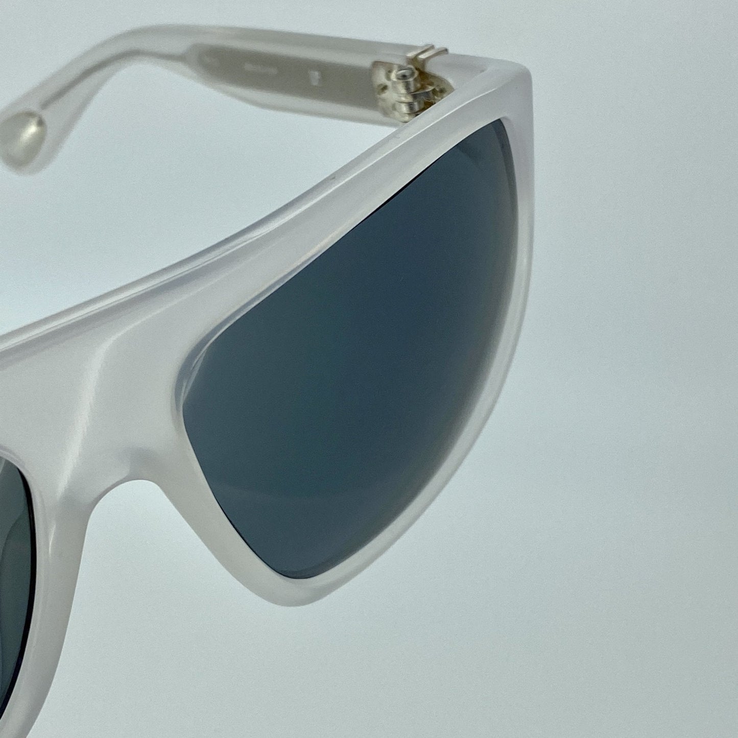 Ann Demeulemeester Sunglasses Oversized White and Grey AD31C4SUN