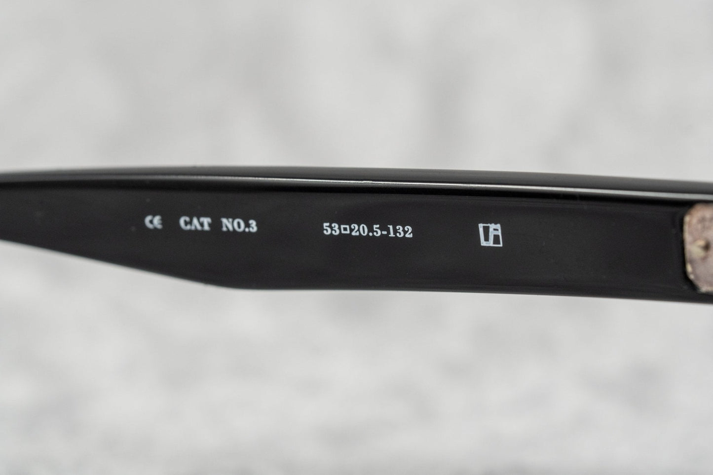 Ann Demeulemeester Sunglasses Rectangular Black and Grey