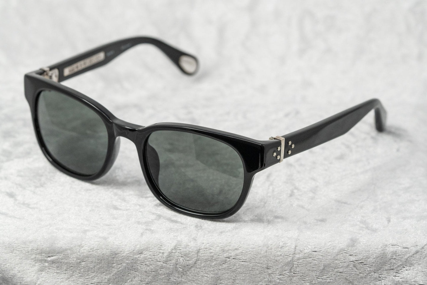 Ann Demeulemeester Sunglasses Rectangular Black and Grey