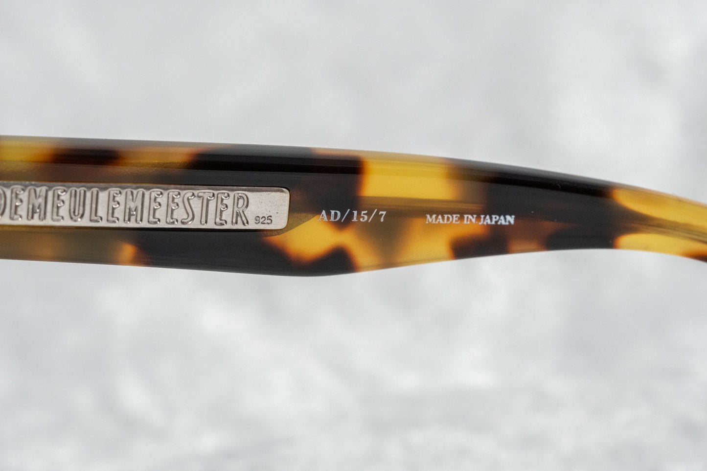 Ann Demeulemeester Sunglasses Rectangular Tortoise Shell and Grey