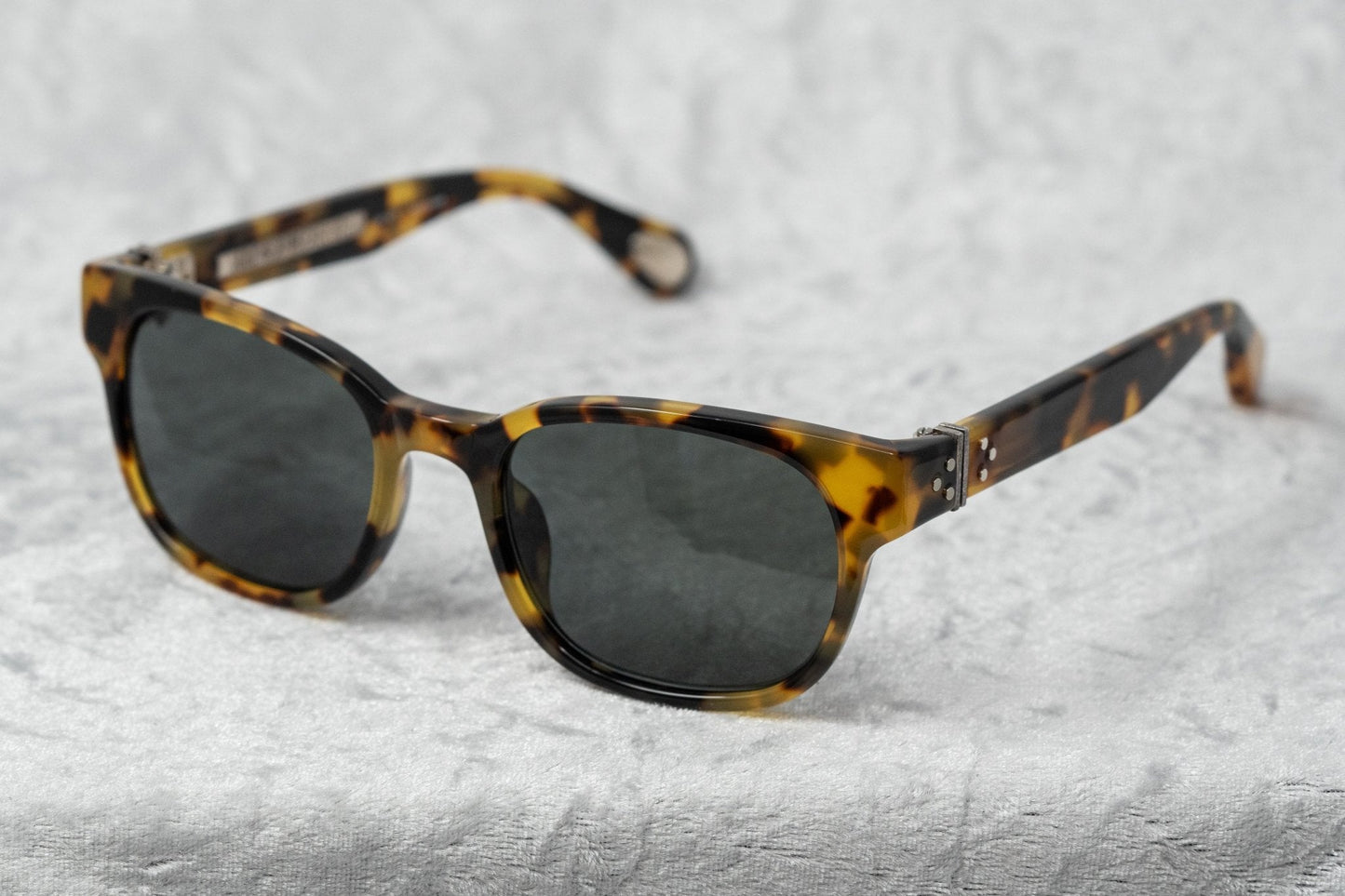 Ann Demeulemeester Sunglasses Rectangular Tortoise Shell and Grey