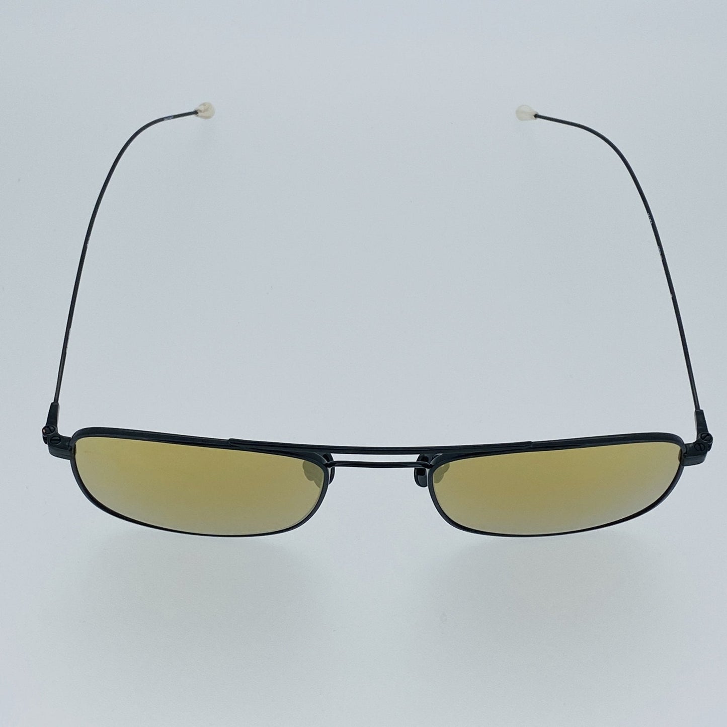Ann Demeulemeester Men's Sunglasses Black Titanium and Bronze AD46C4SUN