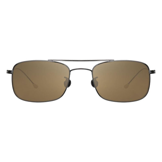 Ann Demeulemeester Men's Sunglasses Black Titanium and Bronze AD46C4SUN