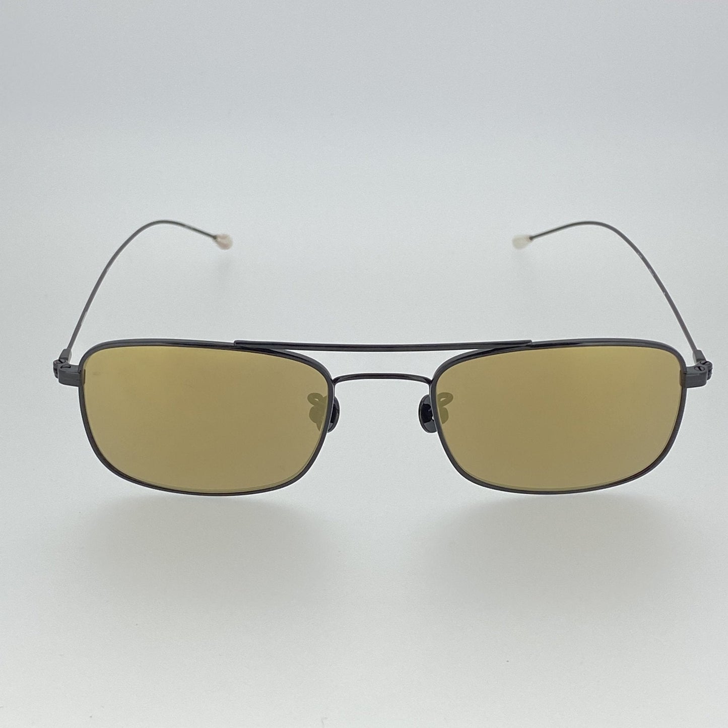 Ann Demeulemeester Men's Sunglasses Black Titanium and Bronze AD46C4SUN