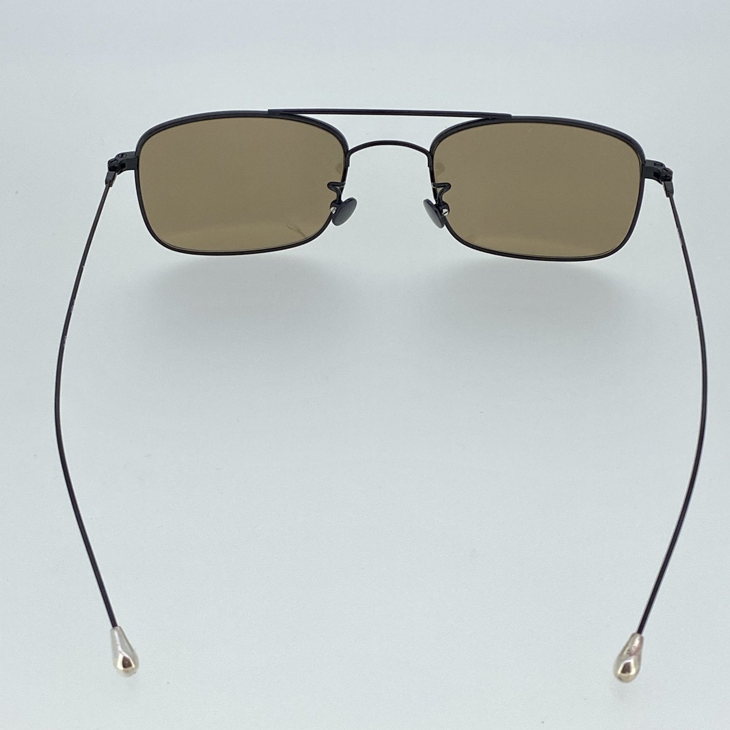 Ann Demeulemeester Men's Sunglasses Black Titanium and Bronze AD46C4SUN