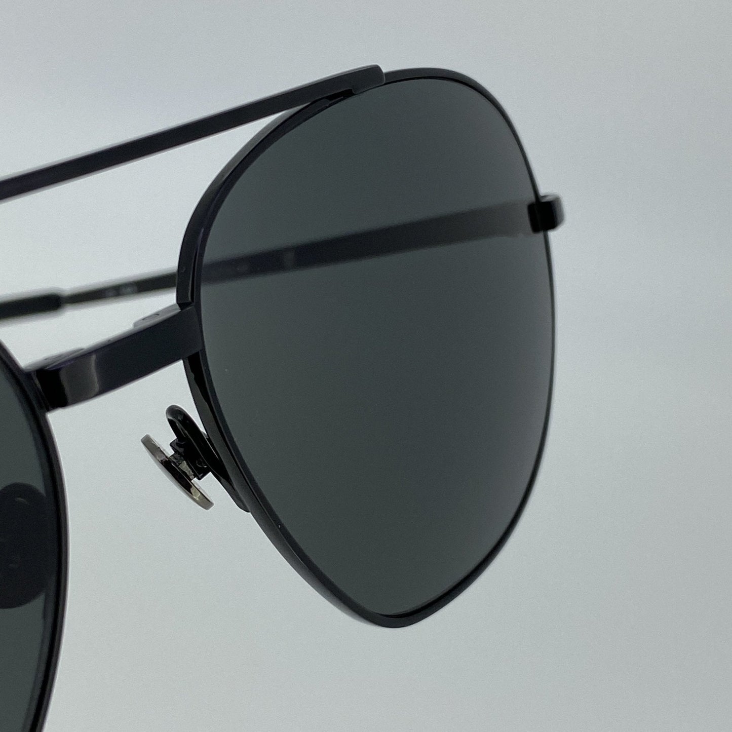 Ann Demeulemeester Men's Sunglasses Black and Grey AD12C4SUN