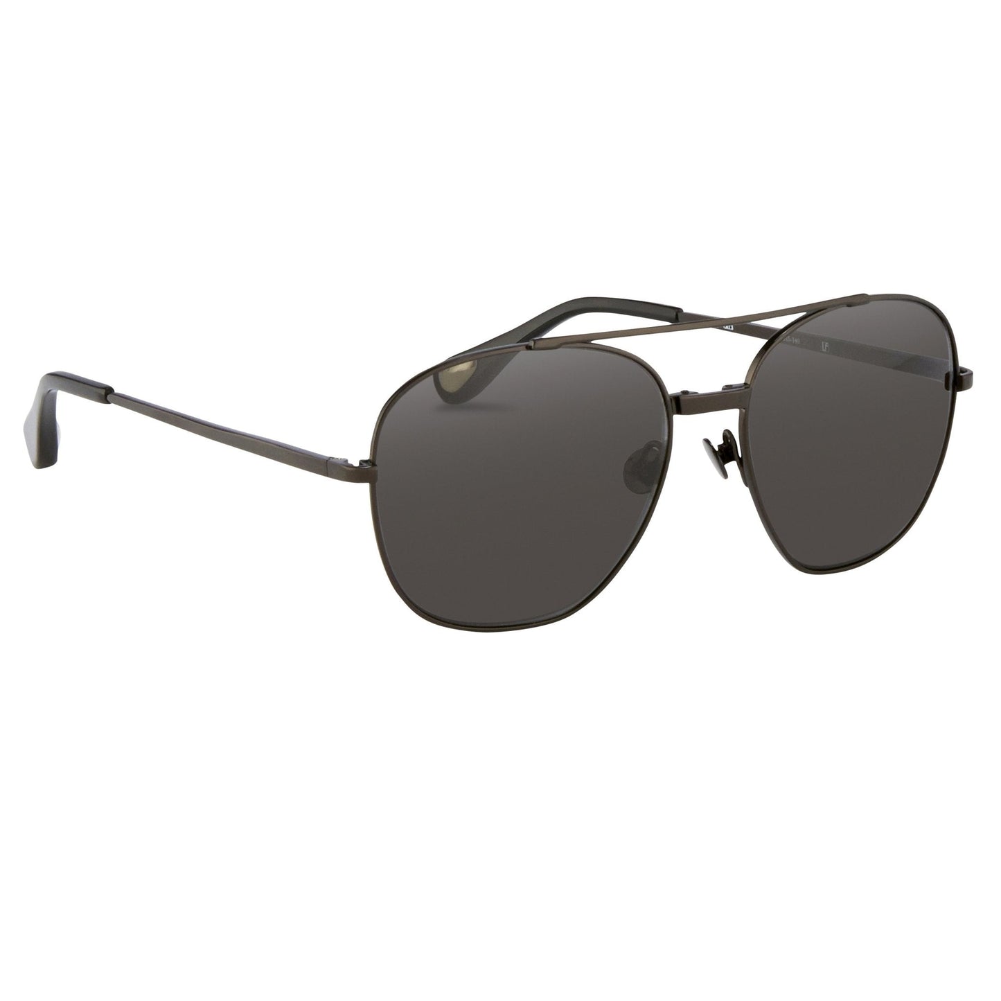 Ann Demeulemeester Men's Sunglasses Black and Grey AD12C4SUN