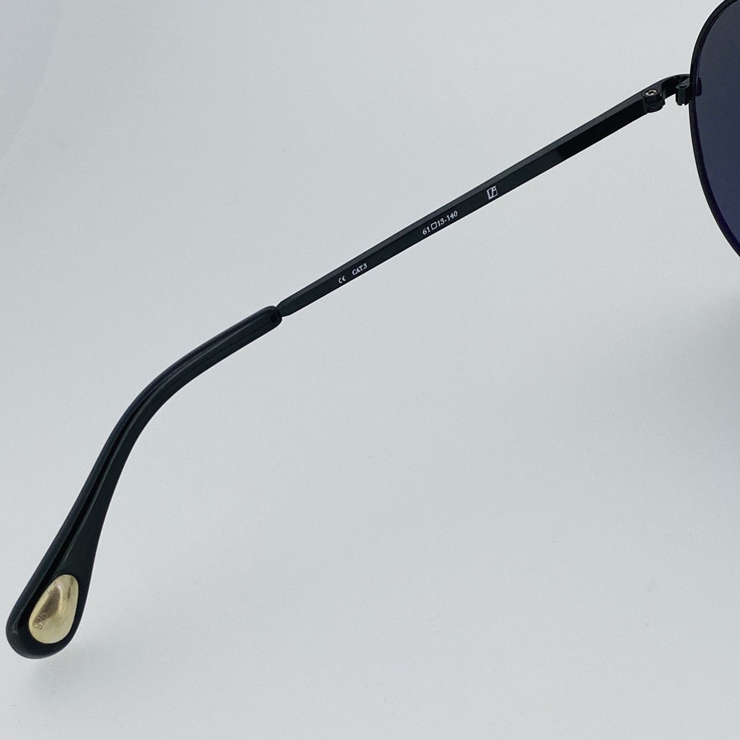 Ann Demeulemeester Men's Sunglasses Black and Grey AD14C4SUN