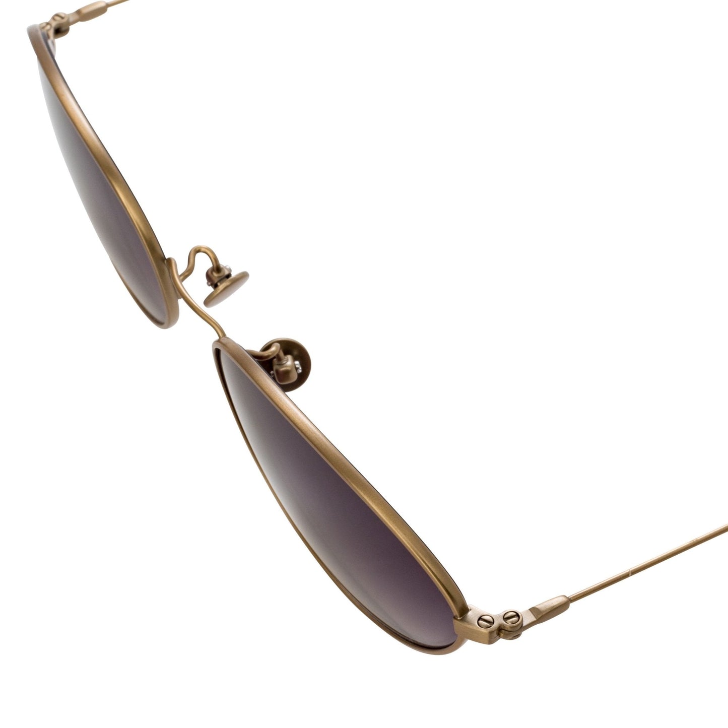 Ann Demeulemeester Sunglasses Oval Bronze and Grey AD62C3SUN